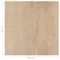 vidaXL PVC-Fliesen Selbstklebend 20 Stk. 1,86 m² Braun vidaXL PVC-Fliesen Selbstklebend 20 Stk. 1,86 m² Braun