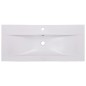 vidaXL Einbauwaschbecken 91x39,5x18,5 cm Keramik Weiß vidaXL Einbauwaschbecken 91x39,5x18,5 cm Keramik Weiß
