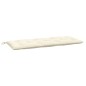 Gartenbank-Auflagen 2 Stk. Cremeweiß 120x50x7 cm Oxford-Gewebe Gartenbank-Auflagen 2 Stk. Cremeweiß 120x50x7 cm Oxford-Gewebe