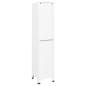 vidaXL Schließfachschrank Weiß 38x40x180 cm Stahl vidaXL Schließfachschrank Weiß 38x40x180 cm Stahl