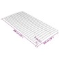 vidaXL Lattenrost mit 24 Latten 100x200 cm vidaXL Lattenrost mit 24 Latten 100x200 cm