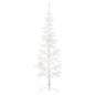 vidaXL Künstlicher Halb-Weihnachtsbaum mit Ständer Schlank Weiß 150 cm vidaXL Künstlicher Halb-Weihnachtsbaum mit Ständer Schlank Weiß 150 cm
