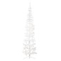 vidaXL Künstlicher Halb-Weihnachtsbaum mit Ständer Schlank Weiß 210 cm vidaXL Künstlicher Halb-Weihnachtsbaum mit Ständer Schlank Weiß 210 cm