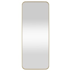 vidaXL Wandspiegel Golden 40x100 cm Rechteckig