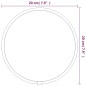 vidaXL Wandspiegel Golden Ø 20 cm Rund vidaXL Wandspiegel Golden Ø 20 cm Rund