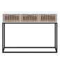 vidaXL Konsolentisch Weiß 105x30x75 cm Holzwerkstoff und Eisen vidaXL Konsolentisch Weiß 105x30x75 cm Holzwerkstoff und Eisen