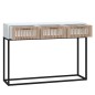 vidaXL Konsolentisch Weiß 105x30x75 cm Holzwerkstoff und Eisen vidaXL Konsolentisch Weiß 105x30x75 cm Holzwerkstoff und Eisen