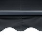vidaXL Markise Manuell Einziehbar mit LED 300x250 cm Anthrazit vidaXL Markise Manuell Einziehbar mit LED 300x250 cm Anthrazit