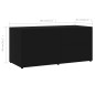 vidaXL TV-Schrank Schwarz 80x34x36 cm Holzwerkstoff vidaXL TV-Schrank Schwarz 80x34x36 cm Holzwerkstoff