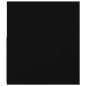 vidaXL TV-Schrank mit LED-Leuchten Schwarz 120x35x40 cm