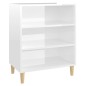 vidaXL Sideboard Hochglanz-Weiß 57x35x70 cm Holzwerkstoff vidaXL Sideboard Hochglanz-Weiß 57x35x70 cm Holzwerkstoff