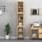 vidaXL Badschrank Sonoma-Eiche 30x30x190 cm Holzwerkstoff vidaXL Badschrank Sonoma-Eiche 30x30x190 cm Holzwerkstoff
