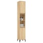 vidaXL Badschrank Sonoma-Eiche 30x30x190 cm Holzwerkstoff vidaXL Badschrank Sonoma-Eiche 30x30x190 cm Holzwerkstoff