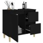 vidaXL Badschrank Schwarz 65x33x60 cm Holzwerkstoff vidaXL Badschrank Schwarz 65x33x60 cm Holzwerkstoff