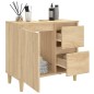 vidaXL Badschrank Sonoma-Eiche 65x33x60 cm Holzwerkstoff vidaXL Badschrank Sonoma-Eiche 65x33x60 cm Holzwerkstoff