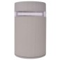 vidaXL Outdoor halbzylindrische Wandleuchte grau Aluminium vidaXL Outdoor halbzylindrische Wandleuchte grau Aluminium