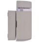 vidaXL Outdoor halbzylindrische Wandleuchte grau Aluminium vidaXL Outdoor halbzylindrische Wandleuchte grau Aluminium
