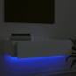 vidaXL TV-Schrank mit LED-Leuchten Weiß 60x35x15,5 cm vidaXL TV-Schrank mit LED-Leuchten Weiß 60x35x15,5 cm