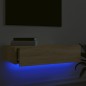vidaXL TV-Schrank mit LED-Leuchten Sonoma-Eiche 60x35x15,5 cm vidaXL TV-Schrank mit LED-Leuchten Sonoma-Eiche 60x35x15,5 cm