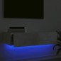 vidaXL TV-Schrank mit LED-Leuchten Betongrau 60x35x15,5 cm vidaXL TV-Schrank mit LED-Leuchten Betongrau 60x35x15,5 cm