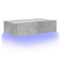 vidaXL TV-Schrank mit LED-Leuchten Betongrau 60x35x15,5 cm vidaXL TV-Schrank mit LED-Leuchten Betongrau 60x35x15,5 cm