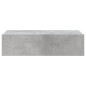 vidaXL TV-Schrank mit LED-Leuchten Betongrau 60x35x15,5 cm vidaXL TV-Schrank mit LED-Leuchten Betongrau 60x35x15,5 cm