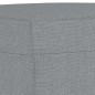 vidaXL Fußhocker Hellgrau 70x55x41 cm Stoff vidaXL Fußhocker Hellgrau 70x55x41 cm Stoff