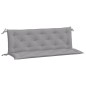 Gartenbank-Auflagen 2 Stk. Grau 150x50x7 cm Oxford-Gewebe Gartenbank-Auflagen 2 Stk. Grau 150x50x7 cm Oxford-Gewebe