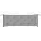 Gartenbank-Auflagen 2 Stk. Grau 150x50x7 cm Oxford-Gewebe Gartenbank-Auflagen 2 Stk. Grau 150x50x7 cm Oxford-Gewebe