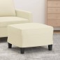 vidaXL Fußhocker Creme 60x50x41 cm Kunstleder vidaXL Fußhocker Creme 60x50x41 cm Kunstleder