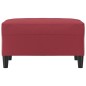vidaXL Fußhocker Weinrot 70x55x41 cm Kunstleder vidaXL Fußhocker Weinrot 70x55x41 cm Kunstleder