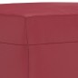 vidaXL Fußhocker Weinrot 70x55x41 cm Kunstleder vidaXL Fußhocker Weinrot 70x55x41 cm Kunstleder