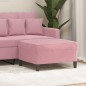 vidaXL Fußhocker Rosa 70x55x41 cm Samt vidaXL Fußhocker Rosa 70x55x41 cm Samt