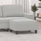 vidaXL Fußhocker Hellgrau 70x55x41 cm Mikrofasergewebe vidaXL Fußhocker Hellgrau 70x55x41 cm Mikrofasergewebe