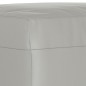 vidaXL Fußhocker Hellgrau 70x55x41 cm Mikrofasergewebe vidaXL Fußhocker Hellgrau 70x55x41 cm Mikrofasergewebe