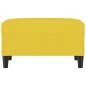 vidaXL Fußhocker Hellgelb 70x55x41 cm Stoff vidaXL Fußhocker Hellgelb 70x55x41 cm Stoff