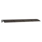 vidaXL Türvordach Schwarz 350x75 cm Polycarbonat vidaXL Türvordach Schwarz 350x75 cm Polycarbonat