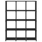 vidaXL Würfel-Regal 12 Fächer Schwarz 103x30x141 cm Stoff vidaXL Würfel-Regal 12 Fächer Schwarz 103x30x141 cm Stoff