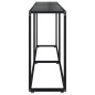 vidaXL Konsolentisch Schwarz 180x35x75,5 cm Hartglas vidaXL Konsolentisch Schwarz 180x35x75,5 cm Hartglas