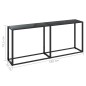vidaXL Konsolentisch Schwarz 180x35x75,5 cm Hartglas vidaXL Konsolentisch Schwarz 180x35x75,5 cm Hartglas