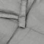 vidaXL Gewichtsdecke Grau 220x235 cm 11 kg Stoff vidaXL Gewichtsdecke Grau 220x235 cm 11 kg Stoff