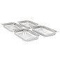 vidaXL Gastronormbehälter 4 Stk. GN 1/1 65 mm Edelstahl vidaXL Gastronormbehälter 4 Stk. GN 1/1 65 mm Edelstahl