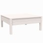 vidaXL 3-tlg. Garten-Lounge-Set mit Kissen in Weiß Kiefer Massivholz vidaXL 3-tlg. Garten-Lounge-Set mit Kissen in Weiß Kiefer Massivholz