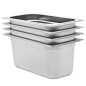 vidaXL Gastronormbehälter 4 Stk. GN 1/3 150 mm Edelstahl vidaXL Gastronormbehälter 4 Stk. GN 1/3 150 mm Edelstahl