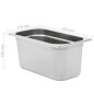 vidaXL Gastronormbehälter 4 Stk. GN 1/3 150 mm Edelstahl vidaXL Gastronormbehälter 4 Stk. GN 1/3 150 mm Edelstahl