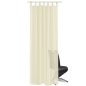 2 x Transparente Gardine Fertiggardine 140 x 245 cremefarben 2 x Transparente Gardine Fertiggardine 140 x 245 cremefarben