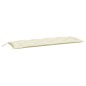 vidaXL Gartenbank-Auflagen 2 Stk. Cremeweiß 150x50x7 cm Oxford-Gewebe vidaXL Gartenbank-Auflagen 2 Stk. Cremeweiß 150x50x7 cm Oxford-Gewebe
