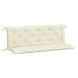 vidaXL Gartenbank-Auflagen 2 Stk. Cremeweiß 150x50x7 cm Oxford-Gewebe vidaXL Gartenbank-Auflagen 2 Stk. Cremeweiß 150x50x7 cm Oxford-Gewebe