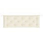 vidaXL Gartenbank-Auflagen 2 Stk. Cremeweiß 150x50x7 cm Oxford-Gewebe vidaXL Gartenbank-Auflagen 2 Stk. Cremeweiß 150x50x7 cm Oxford-Gewebe