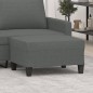 vidaXL Fußhocker Dunkelgrau 70x55x41 cm Stoff vidaXL Fußhocker Dunkelgrau 70x55x41 cm Stoff